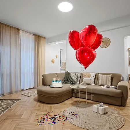 Apartment Earthy Escape - With Balcony Bucharest