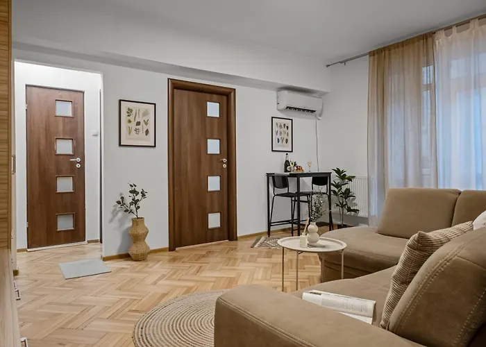 Apartmán Earthy Escape - Warm With Balcony *